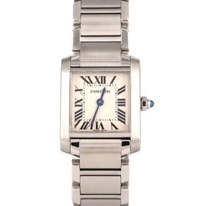 Cartier Tank Française SM W51008q3 SS Quartz